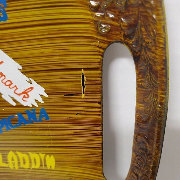 Vintage Iconic Las Vegas  Plastic Tray Casinos Landmark Stardust Aladdin - Picture 5 of 7